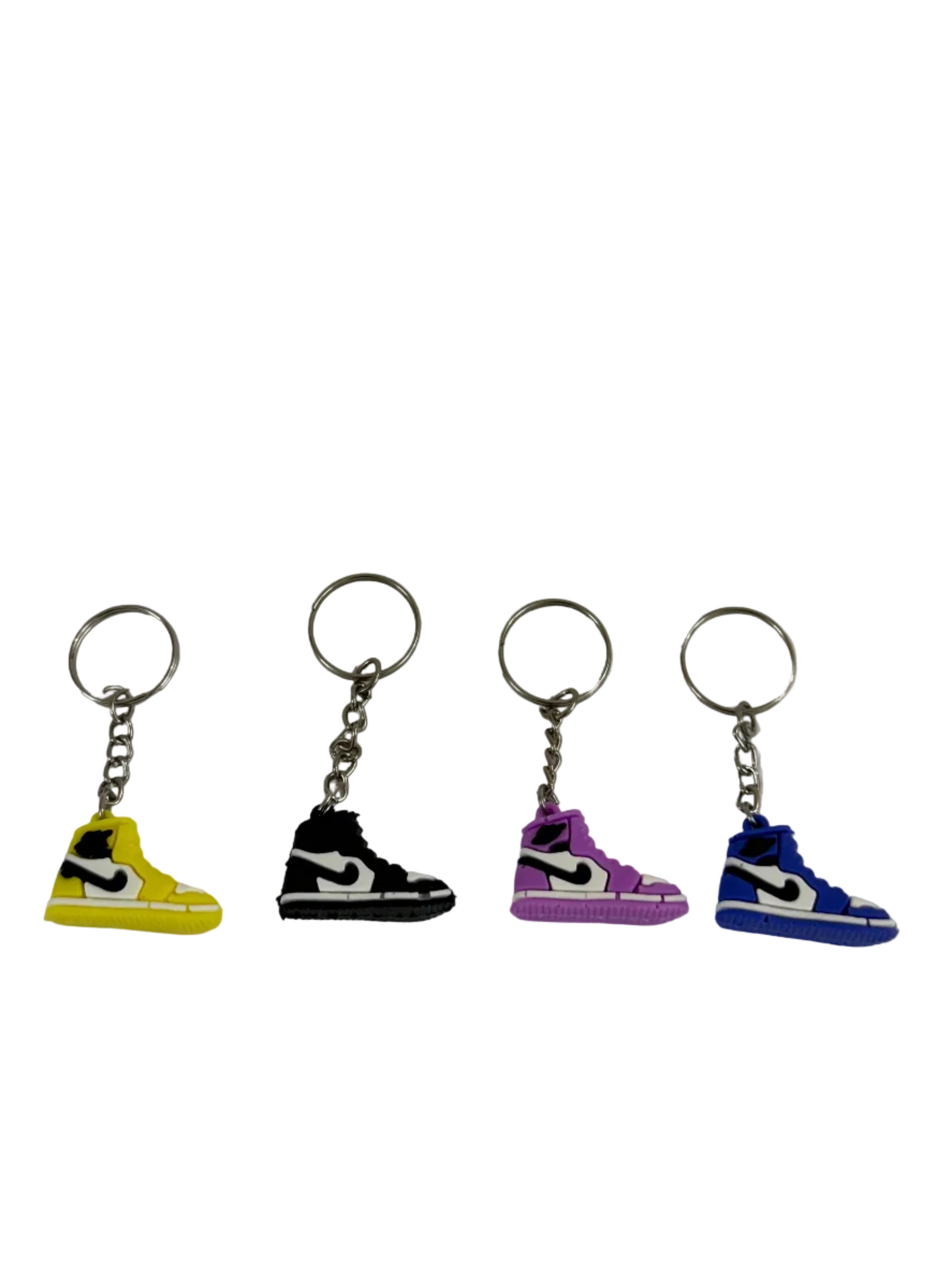 Mini Sneaker Keychain Combo – 4 Pack
