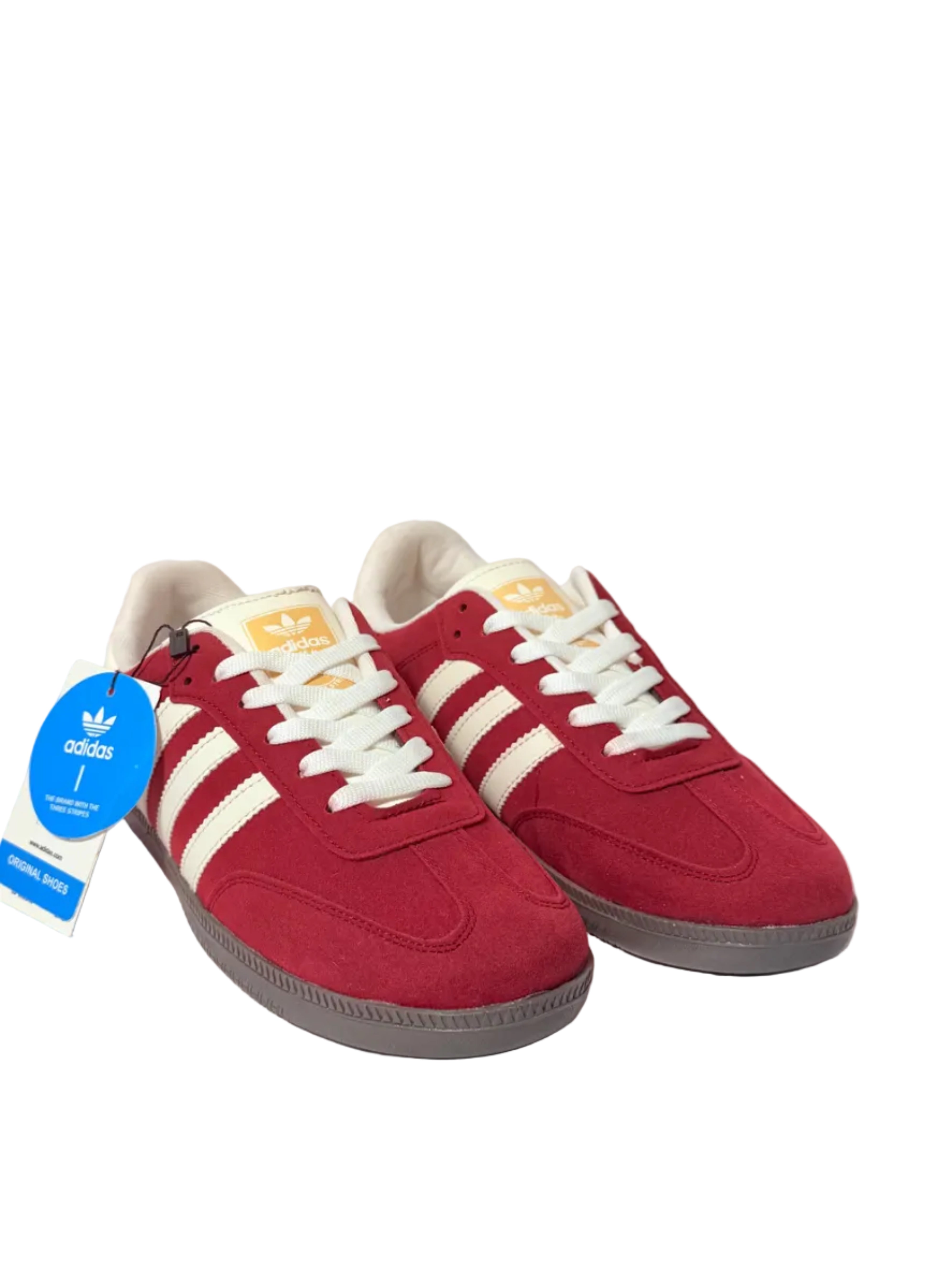 adidas Samba OG Preloved Ruby Cream White RED