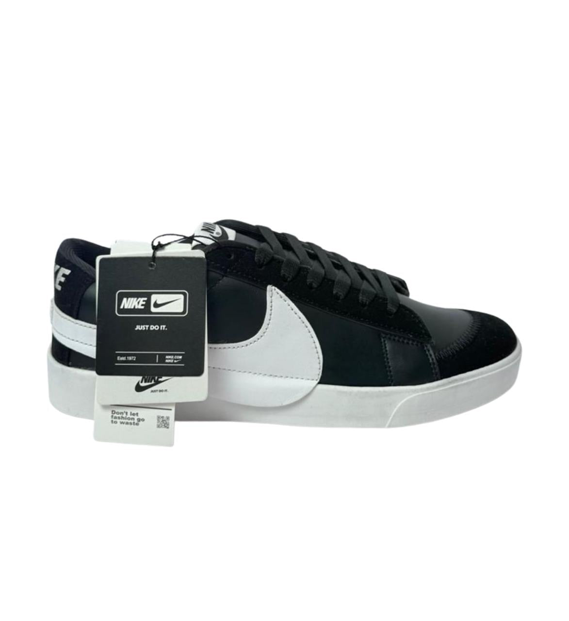 Blazer Low ’77 Jumbo Black/White - Black - Team Orange