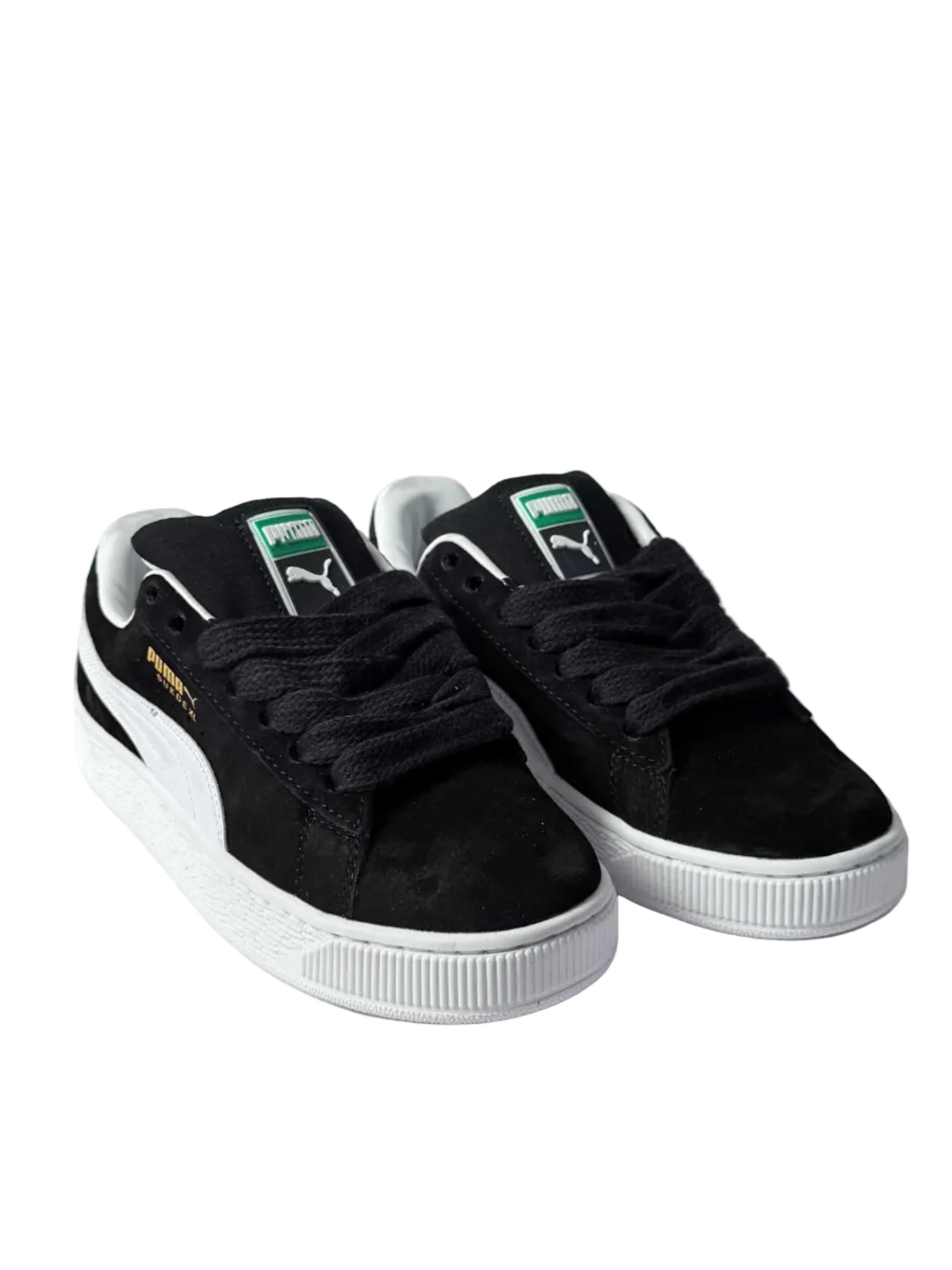 PUMA Suede XL 'Black White' Unisex Streetwear Sneakers