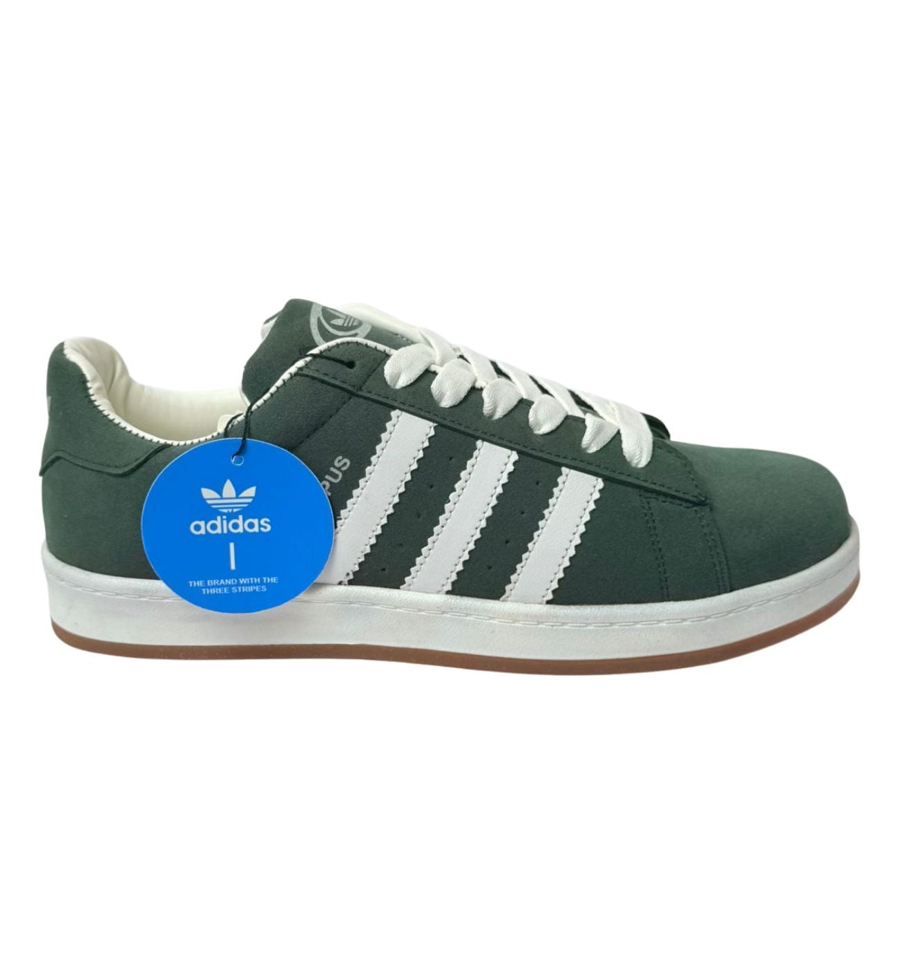 Adidas campus 00s- Dark Green/Cloud White-Off White