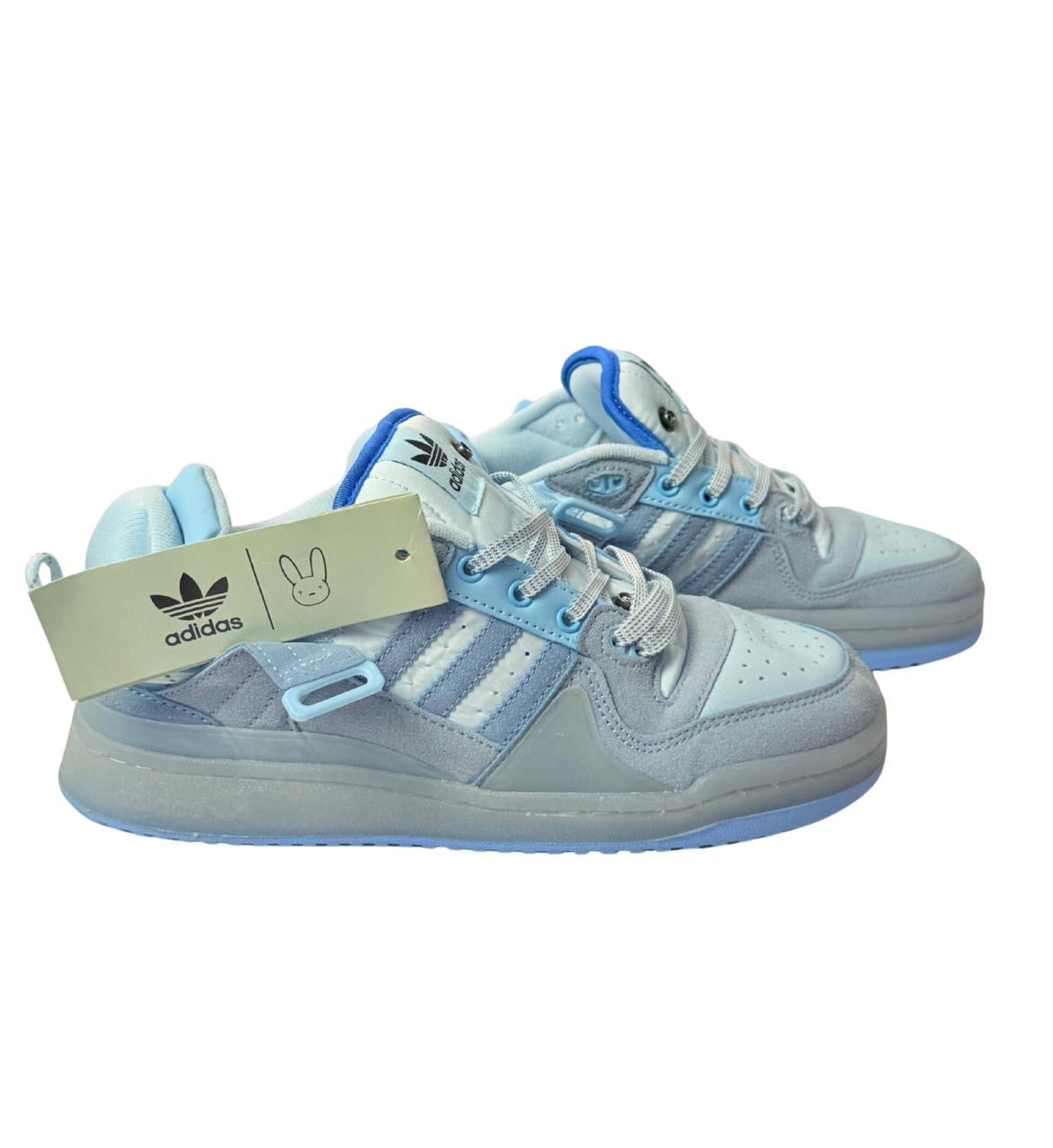 Adidas Bad Bunny X Forum Buckle Low "Blue Tint"