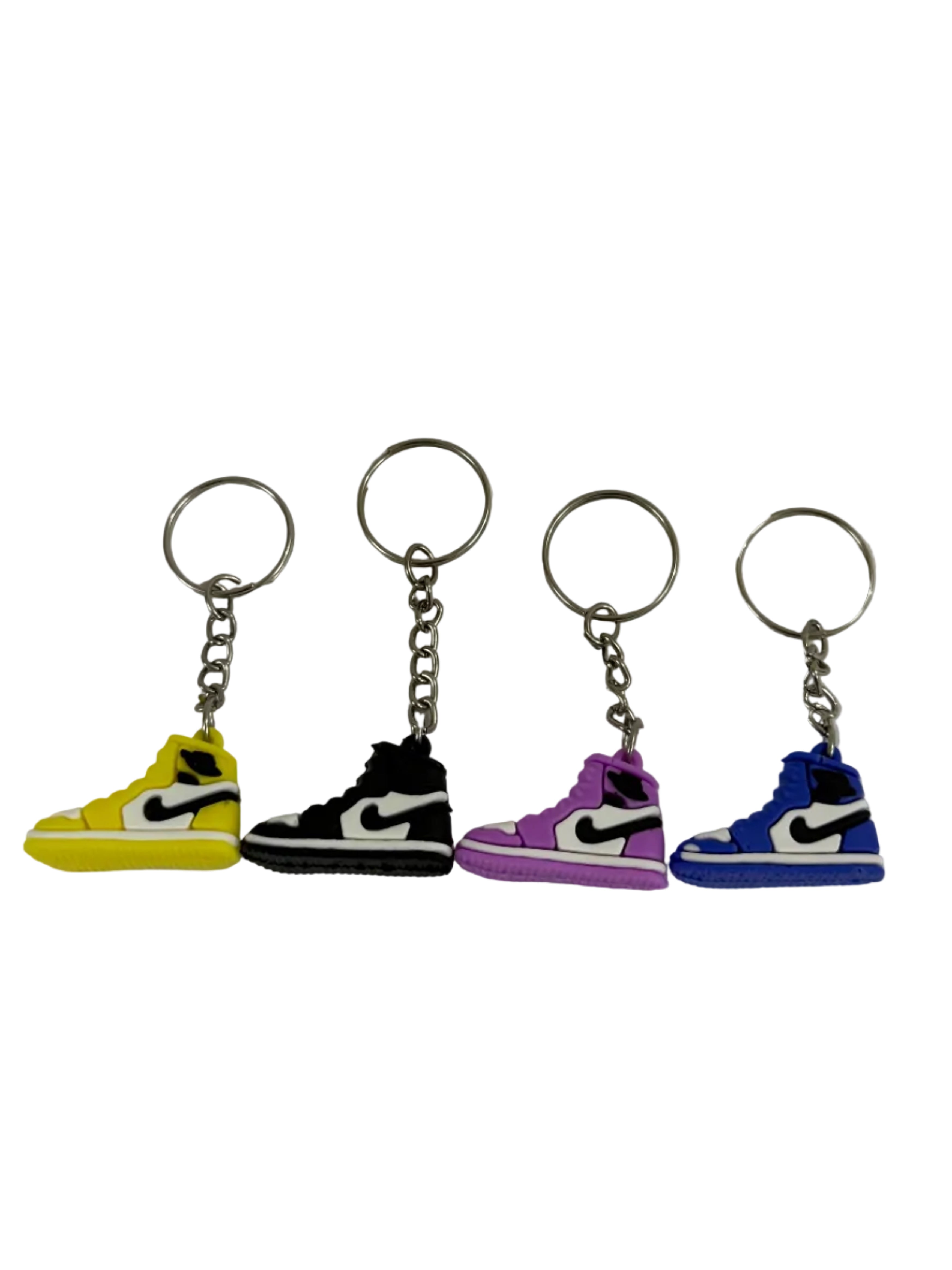 Mini Sneaker Keychain Combo – 4 Pack