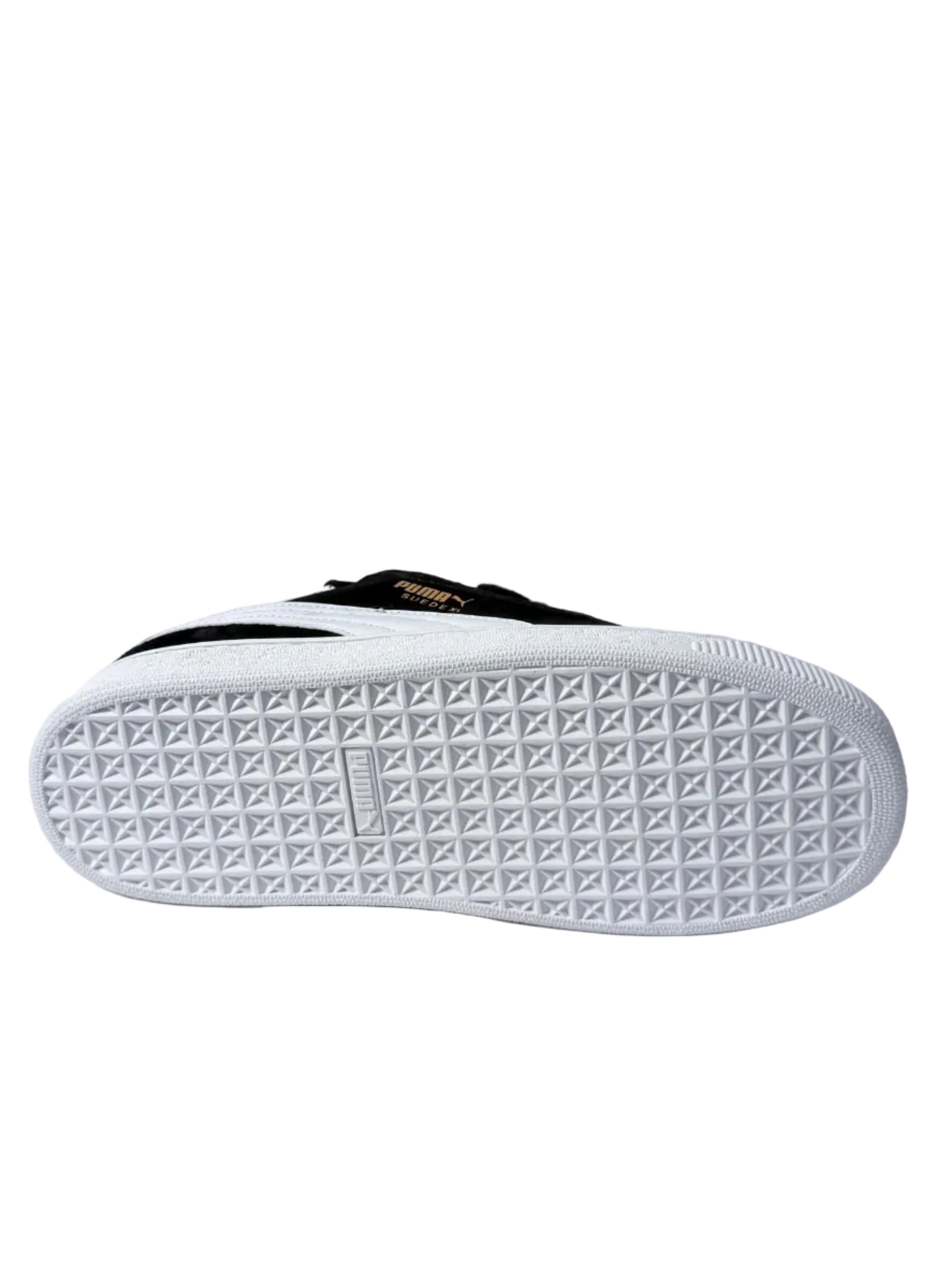 PUMA Suede XL 'Black White' Unisex Streetwear Sneakers