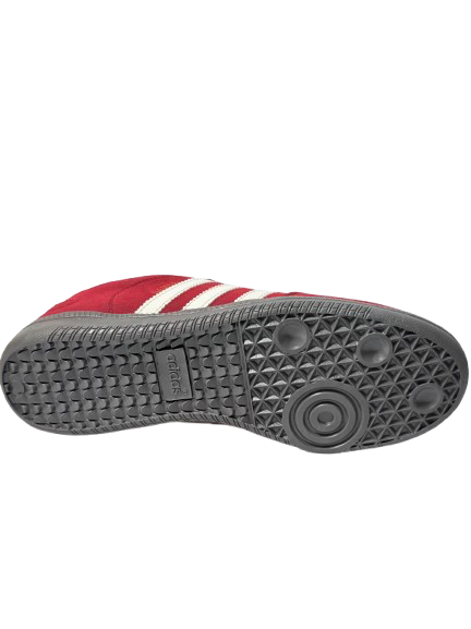 adidas Samba OG Preloved Ruby Cream White RED