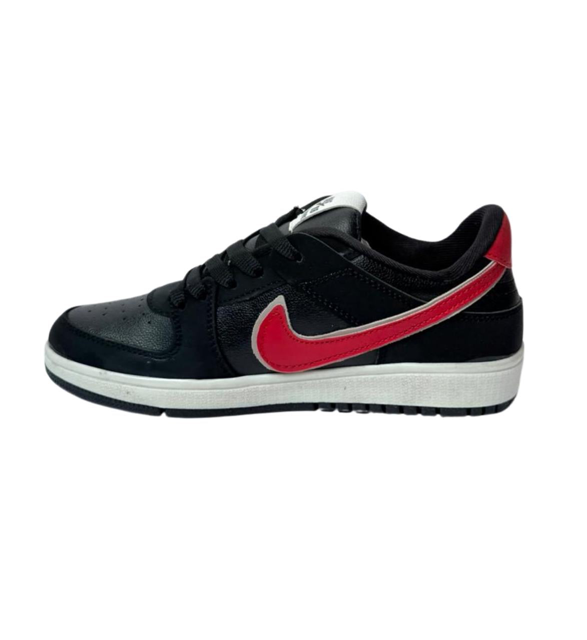 Nike Dunk Low-Black/white/Red. “Women”