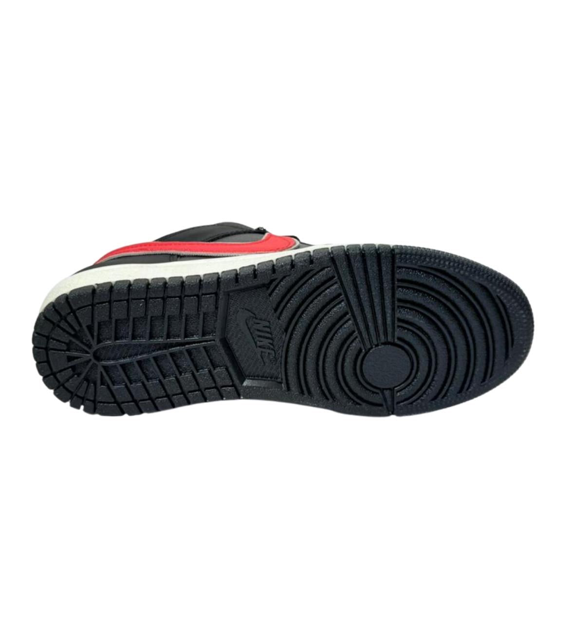 Nike Dunk Low-Black/white/Red. “Women”