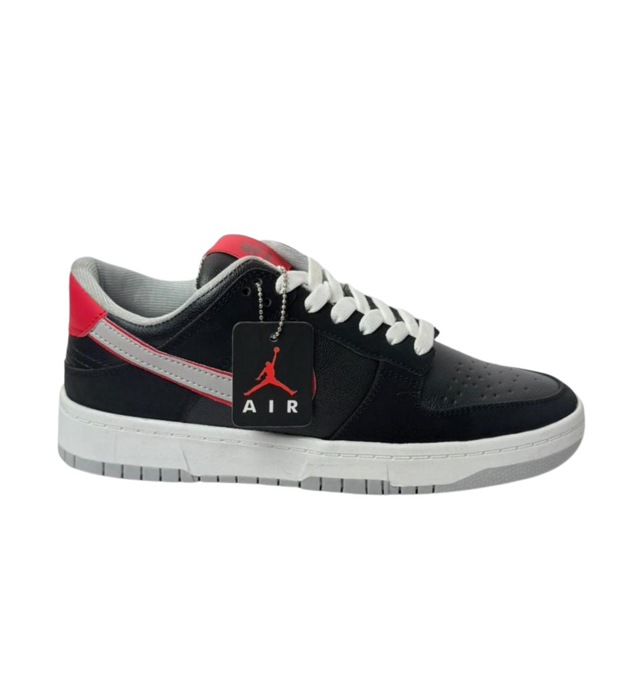 Nike Dunk Low-“Black/Grey/Red”
