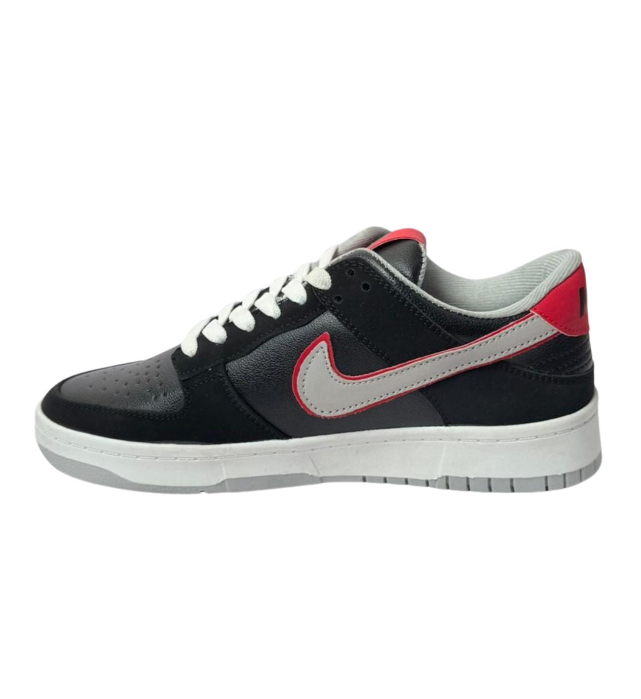 Nike Dunk Low-“Black/Grey/Red”
