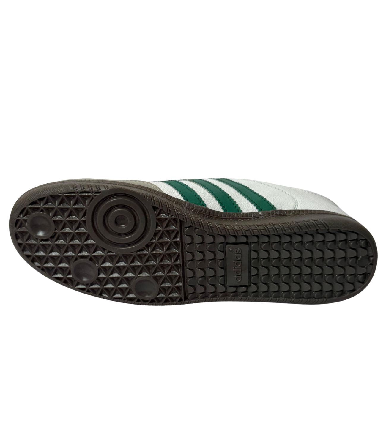 Adidas Samba Og- White/Collegiate Green/Brown