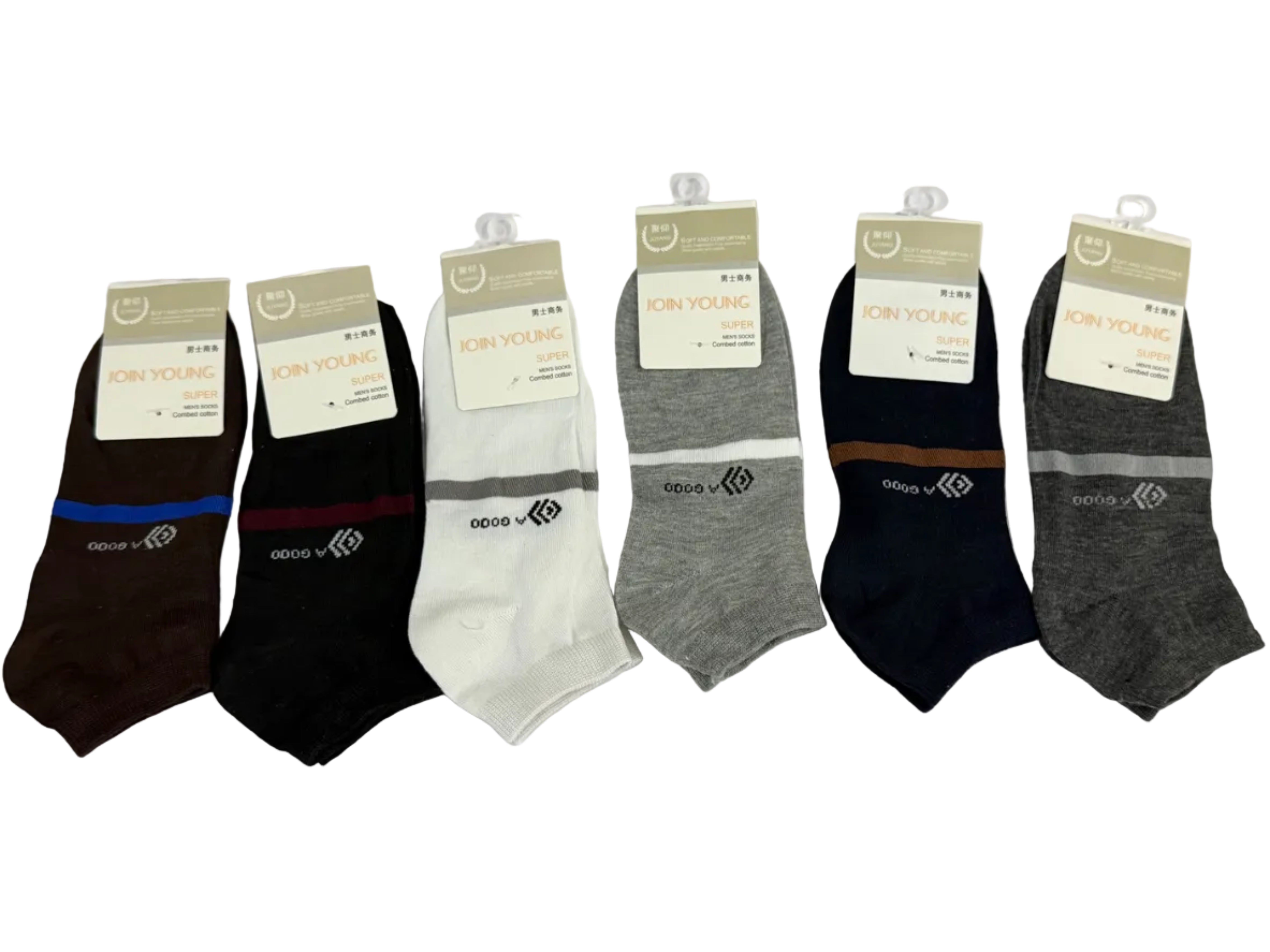 Men’s Comfort Fit Socks-Pack of 6