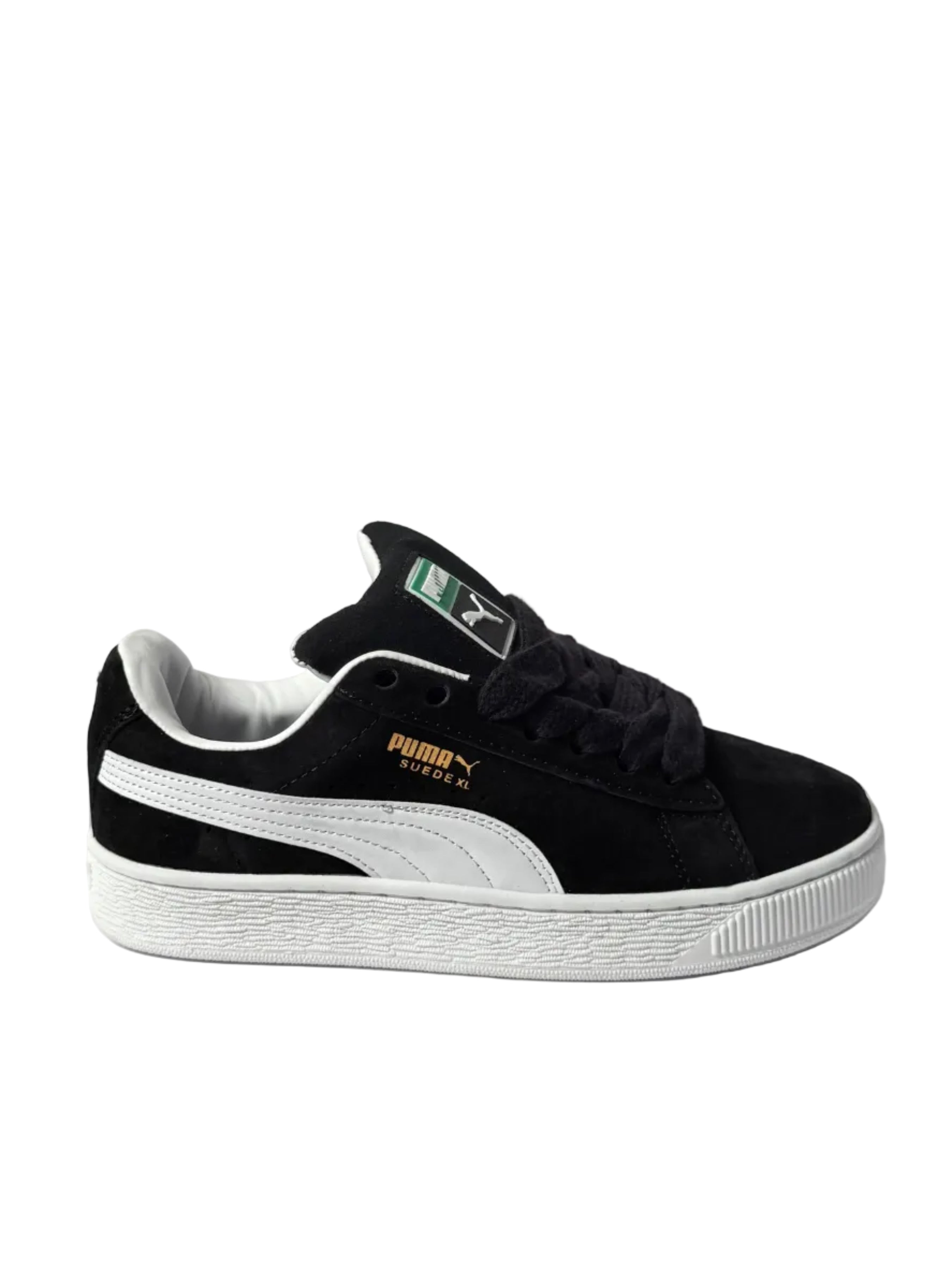 PUMA Suede XL 'Black White' Unisex Streetwear Sneakers