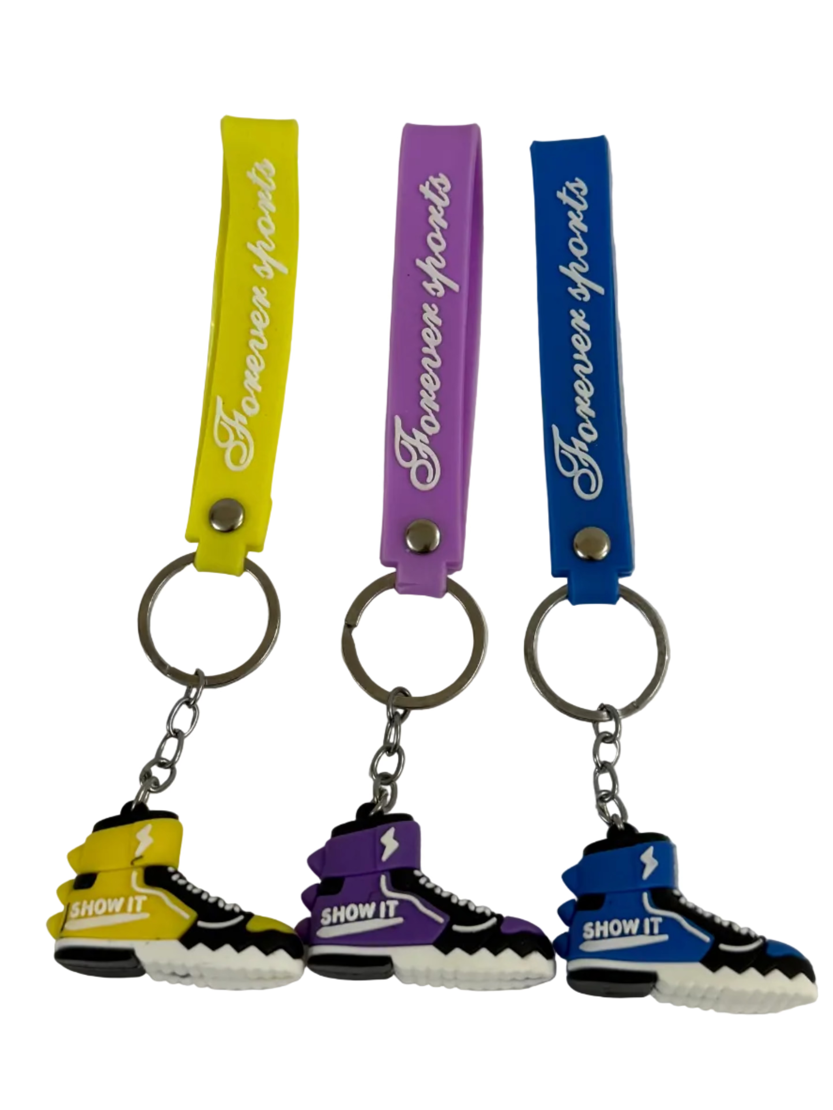 The Sneakerhead Trilogy: Mini Shoe Keychain Pack (Set of 3)