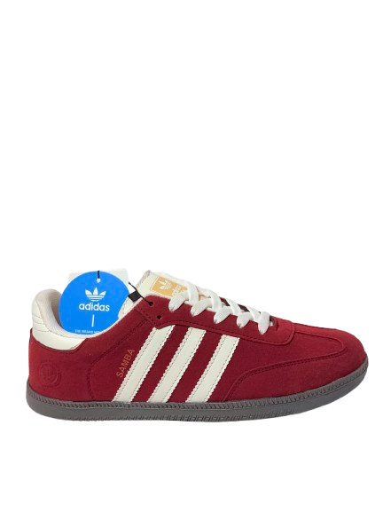 adidas Samba OG Preloved Ruby Cream White RED